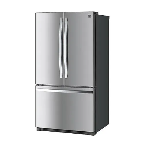 Thumbnail for 26.1 cu. ft. French Door Refrigerator with Ice Maker - Fingerprint Resistant Stainless Steel