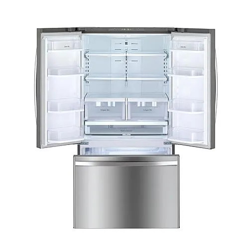 Thumbnail for 26.1 cu. ft. French Door Refrigerator with Ice Maker - Fingerprint Resistant Stainless Steel