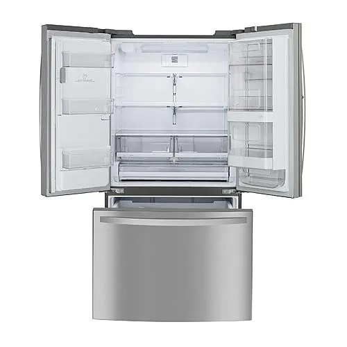 Thumbnail for 27.7 cu. ft. Smart French Door Fingerprint Resistant Refrigerator - Stainless Steel