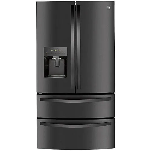 27.8 cu. ft. Smart 4-Door Refrigerator - Black Stainless Steel